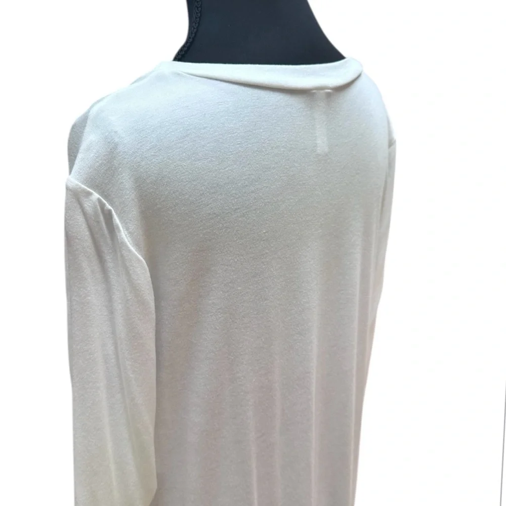 Popana Women’s Tunic Top 3/4 sleeves with pockets. XL NWOT